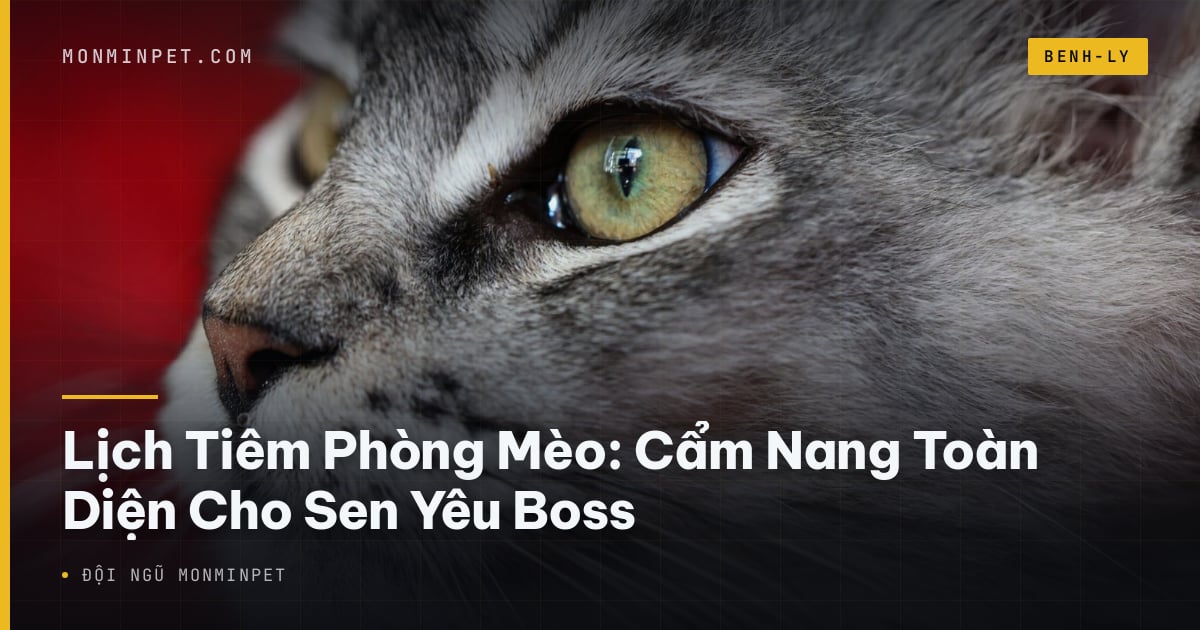 Lịch Tiêm Phòng Mèo: Cẩm Nang Toàn Diện Cho Sen Yêu Boss