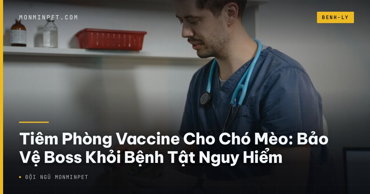 Tiêm Phòng Vaccine Cho Chó Mèo: Bảo Vệ Boss Khỏi Bệnh Tật