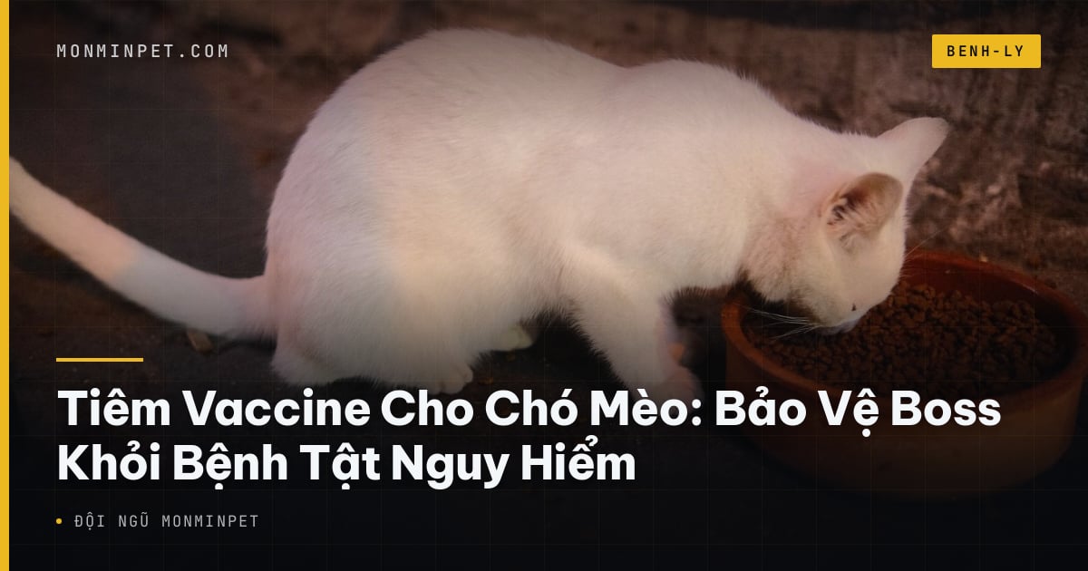 Tiêm Vaccine Cho Chó Mèo: Bảo Vệ Boss Khỏi Bệnh Tật Nguy