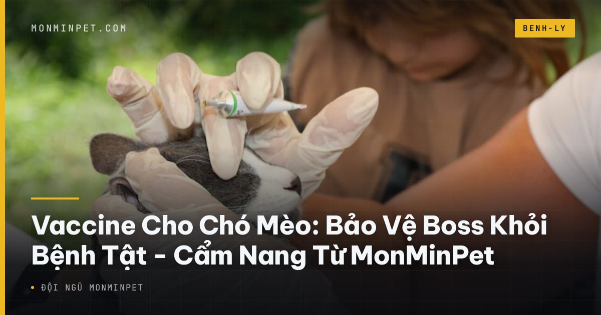 Vaccine Cho Chó Mèo: Bảo Vệ Boss Khỏi Bệnh Tật