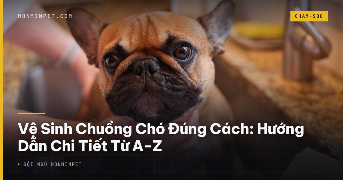Vệ Sinh Chuồng Chó Đúng Cách: Hướng Dẫn Chi Tiết Từ A-Z
